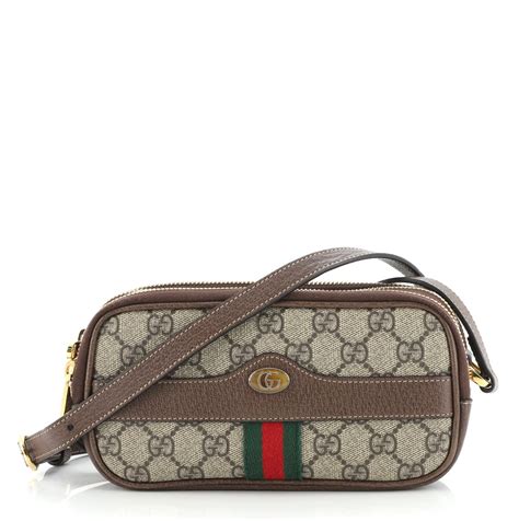 gucci ophidia 3 zipper bag